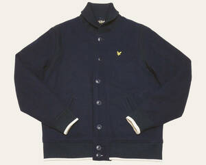 LYLE&SCOTT（ライル アンド スコット）/ウール/肉厚/中綿/ボタンスタジャン/ショールカラー/L