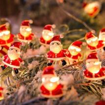 LED オーナメント サンタ クリスマス 飾り ライト 電池式_画像8
