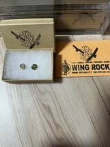 WINGROCK ウィングロック シルバー 18Ｋ　ピアス　美品_画像1