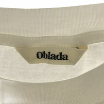 【美品】 oblada / オブラダ | 2023SS | アインシュタイン Tシャツ | F | ホワイト | レディース_画像5