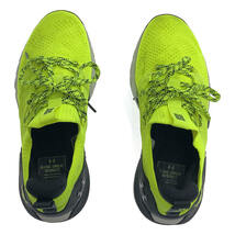 【美品】 UNDER ARMOUR / アンダーアーマー | UA Project Rock 3 トレーニングシューズ スニーカー | 25.5cm | High-Vis Yellow/Black_画像4