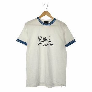 TODAY edition / トゥデイエディション | Peace Mark #03 SS Tee ピースマーク プリント Tシャツ | M | ホワイト | メンズ