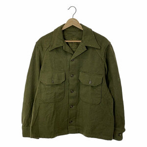 VINTAGE / ヴィンテージ古着 | 50s U.S.ARMY アメリカ軍 ウール フィールドシャツ | M | カーキ | メンズ