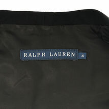 RALPH LAUREN / ラルフローレン | ベスト ジレ / 総裏地 | 4 | ブラック | レディース_画像6