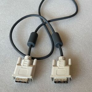 シングルリンク DVI-D ケーブル 24(18)pin ホワイト 1.0m