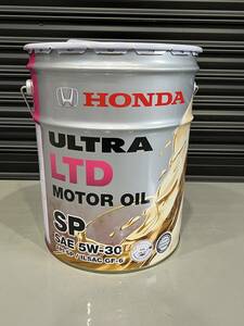 【20L】HONDA純正 ULTRA LTD 20L×1缶 5w30 API/SP GF-6 ホンダ ウルトラ ネクスト グリーン LEO マイルド⑦