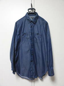 20FW ENGINEERED GARMENTS Work Shirt Denim Shirting Dk.Blue エンジニアードガーメンツ ワーク シャツ デニム