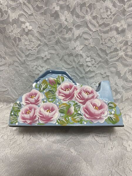 LOVE ROSE薔薇 テープカッター 水色