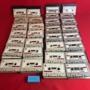 【同梱可能】 TDK D-C90 使用済み 中古 カセットテープ Type1 ノーマル トマリリストの画像1