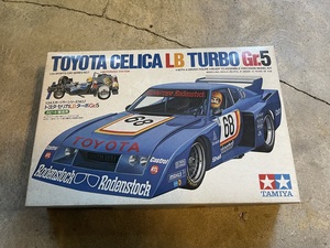 未組立●TAMIYA/タミヤ 1/24 TOYOTA CELICA LB TURBO Gr.5 トヨタ モータライズ 絶版品 現状品 自動車 四駆 コレクション プラモデル●