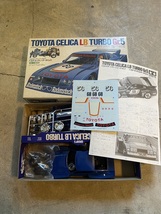 未組立●TAMIYA/タミヤ 1/24 TOYOTA CELICA LB TURBO Gr.5 トヨタ モータライズ 絶版品 現状品 自動車 四駆 コレクション プラモデル●_画像4