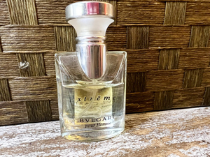 残量5.5割程度 BVLGARI/ブルガリ PourHomme プールオム エクストレーム オードトワレ 30ml イタリア製 香水 メンズ ユニセックス 