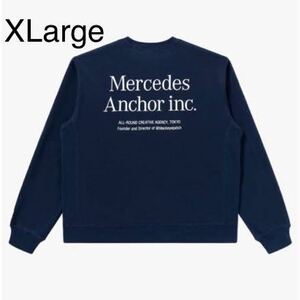 ★国内正規品 XLサイズ★ Mercedes Anchor Inc. Crew Sweat XLarge メルセデス アンカー インク トレーナー ennoy スタイリスト私物