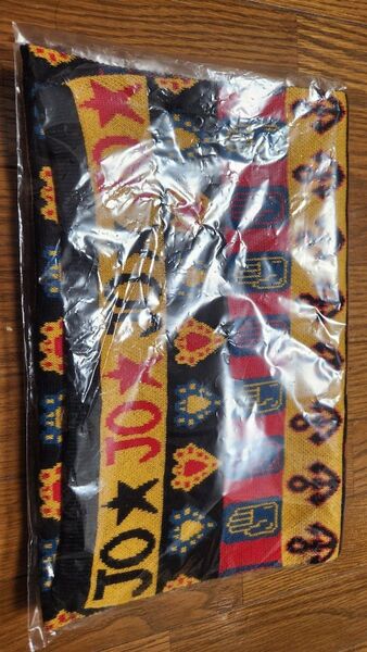 ジョジョアニメ10周年記念展グッズ マフラー フェアアイル柄 JOJO