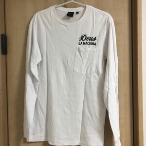 【未使用品】DEUS EX MACHINA / 別注 VENICのポケット付ロングスリーブ カットソー