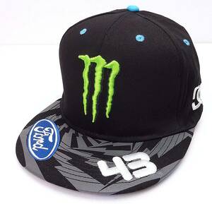 DC SHOES MONSTER ENERGY HOONIGAN ディーシーシュー モンスターエナジー フーニガン ベースボールキャップ（グレー/ブラック） 並行輸入品