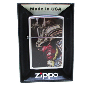 ジッポー オイルライター USA Zippo 和柄シリーズ 武士 兜 SP-KD/送料無料メール便 ポイント消化