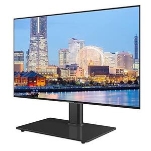 26-55インチ 1homefurnit 卓上 テレビスタンド 26-55インチテレビ(LCD/LED/PLASMA/OLED) 壁寄せテレビ台 5段目高さ調整可能 耐荷重40kg TV