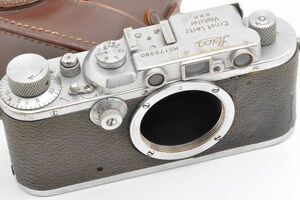 Leica IIIa ライカ Ⅲａ スプール 革ケース Lマウント L39 Leitz Wetzlar ライツ バルナック ドイツ製 Germany III a Ⅲ ａ ３ 3