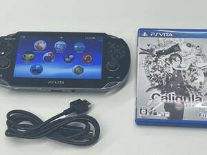 PlayStation Vita PSVITA pch-1000 有機ELモデル 本体 ケーブル ゲームソフト カリギュラ セット まとめ