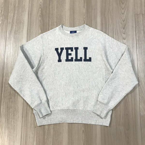 CALIFOLK CHAMPION reverse weave YELL YALE CALIFORNIA USA S リバースウィーブ スウェット トレーナー パーカー エール イエール グレー