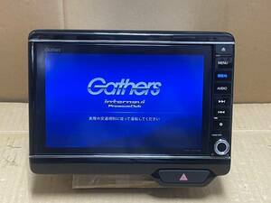 Gathers VXU-195NBi フルセグ DVD Bluetooth Premium Club モジュール TVコントロールキット 動作ok N-BOX パネル セキュリティーコード付