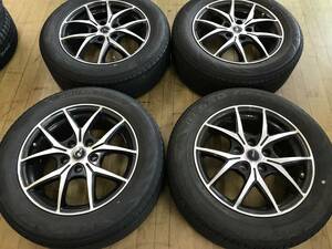 REGNO GRVⅡ 205/60R16 アルミホイールセット 4本 中古 ジューク SAI マツダ3 90VOXY プリウスα