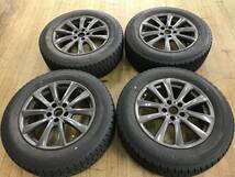 スタッドレス GY NAVI7 215/65R17 20年製 215/65R17 アルミホイールセット PCD112-5穴 7J+43 4本 中古 アウディ Q3 VW ティグアン_画像1