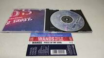 D3834　 『CD』　PIECE OF MY SOUL　/　WANDS 　帯付　音声確認済_画像2