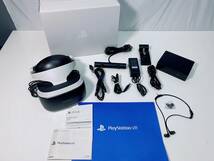 11n 100 SONY ソニー Play Station VR プレステ ヘッドセット 通電確認済み 現状品_画像1