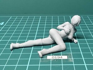 ★NEW！（0194）8K光造形プリント品 『 Nier Automata 2B nude_2 』 ／S:1/20／8K_UVレジン／レジンキット★シタデル塗装等の練習に