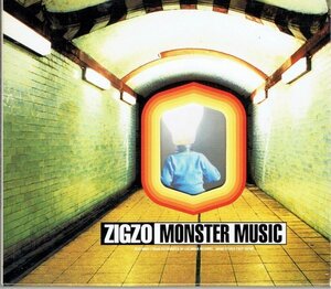 Zigzo "Monster Music" Jigzo / Monster Music Первая ограниченная серия Спецификации корпуса CD Sakura Tetsu / Free Shipping