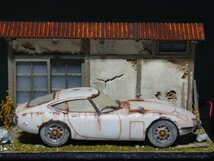 トヨタ2000GT ジオラマ　プラモデル_画像10