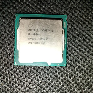 ★CPU Intel Core i9- 9900K SRG19 3.60GHZ