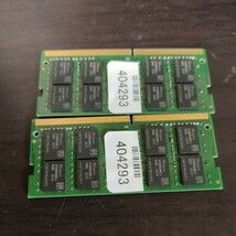 ★ノートパソコン用メモリ ADATA 32GB 2R×8 PC4-3200AA-SE1-11 2枚セット合計64GB_画像2