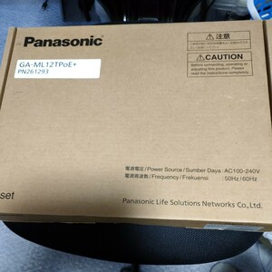 ★Panasonic スイッチングハブ GA-ML12TPoE+　PN261293