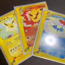 ポケモンカード e サンダース ブースター シャワーズ 【中古/現状品】トレーナーズ プロモ ブイズ 引退_画像8