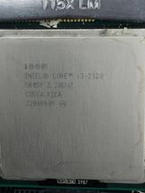 動作品 Intel Core i3-2120 3.30GHz SR05Y 送料無_画像2