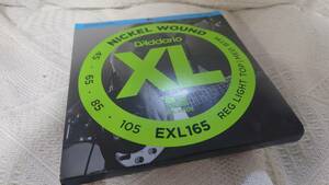 　D'Addario ダダリオ ベース弦 ニッケル EXL165　1セット　■mg1