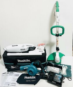 ★動画あり マキタ makita 充電式クリーナ CL107FD 充電式ブロワ UB100D 充電式草刈機 MUR100D お掃除 コンボキットCK1013 掃除 バッグ付き