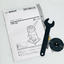 ★1円スタート 美品 BOSCH ボッシュ パワートリマー PMR500 トリマービット PR-RB6 DIY 電装工具 領収OK w1106-93.5b_画像8