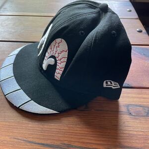 ニューエラ 59FIFTY キャップ newera DGK used スケーター　サーフ　ストリートファッション　美品