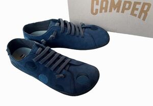 美品!! 名作!! CAMPER PEU TWINS NAVY カンペール ペウ カミ ネイビー レザー size 40 箱付き