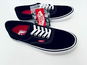 デッド!! 希少!! 新品 VANS PRO ERA BLACK バンズ プロ エラ ブラック 黒 × 白 us 8.5 / 26.5 ㎝ レアモデル