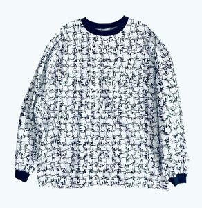 美品!! 名作!! MASSES BRUSH CREW マシス ブラッシュ クルー 長袖 カットソー シャツ size L MADE IN JAPAN