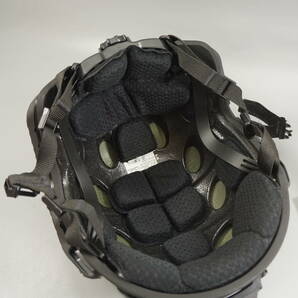 Ops Core FAST SF Ballistic Helmet ブラック サイズ L（ PEQ PVS PSQ ATPIAL ptw トレポン wilcox)の画像8