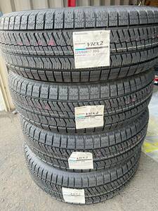 新品 未使用 225/60R17 BRIDGESTONE BLIZZAK VRX2 2022年製 4本セット スタッドレス 札幌