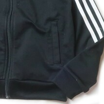 人気モデル! adidas アディダス スーパースター トラックジャケット トップ ジャージ トレフォイル ブラック ホワイト 黒 白 130 キッズ_画像5