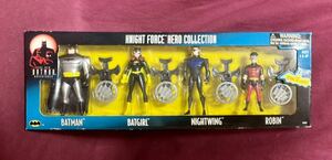 '98 Kenner『ANIMATED BATMAN 4-PACK KNIGHT FORCE HERO COLLECTION』アクションフィギュア バットマン ロビン バットガール