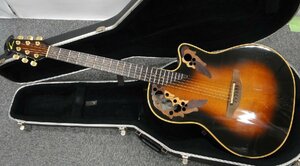 【中古】Ovation オベーション 1768-1 Elite ディープボウル エレアコ ノーメンテ 現状渡し